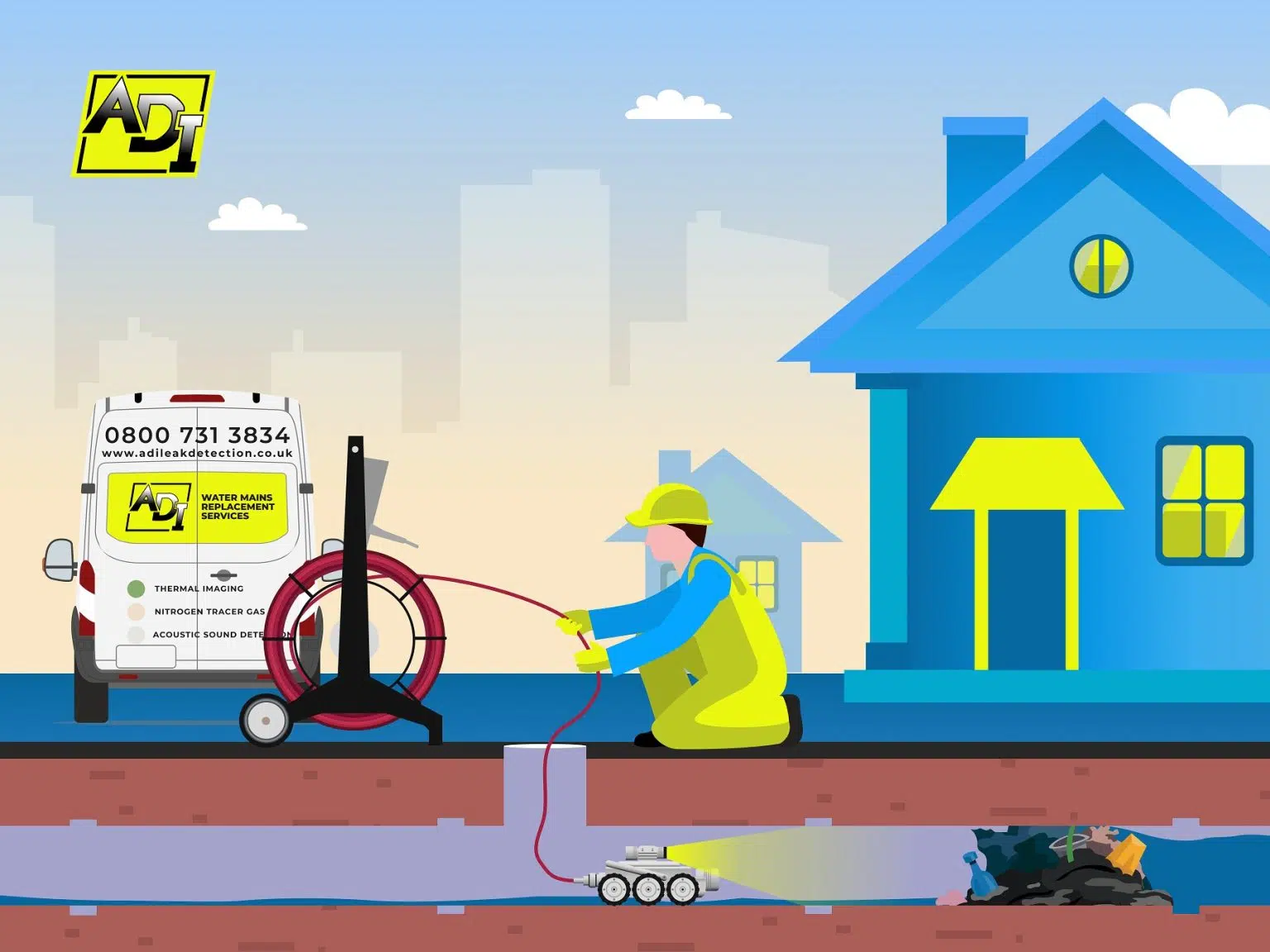 Drainage CCTV Surveys & Investigations Welwyn